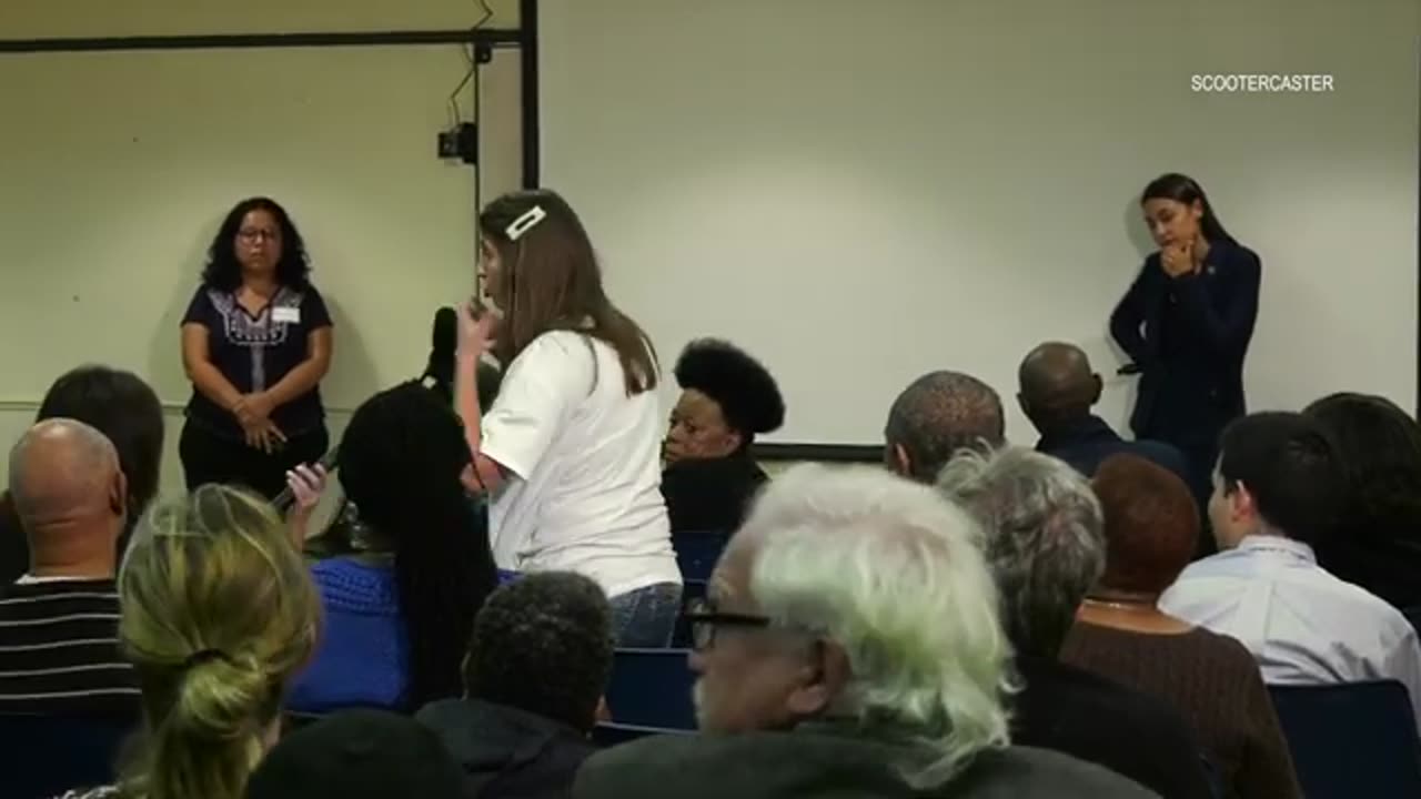 We ve got to start eating babies Woman Snaps At AOC Over Climate