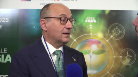 Alberto Bagnai intervista al Forum Energia Genova 07-06-2025