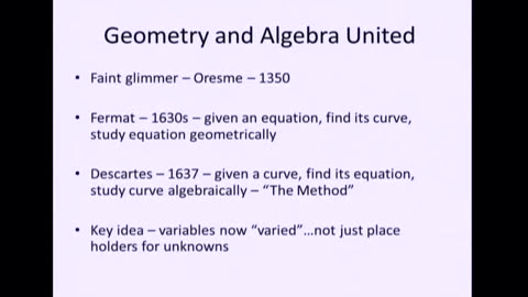 Math Seminar 50 Centuries in 50 Minutes: A Brief History of Mathematics