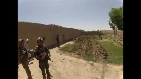 Special Operations Helmet Cam Firefight in Afghanistan