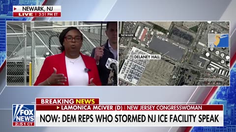 'DISGUSTING!': Dems storm ICE prison holding alleged killers, gangsters and child predators