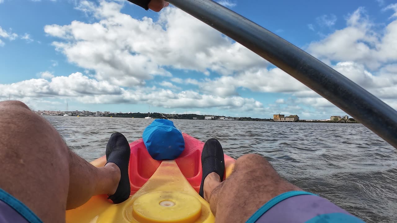 Kayak Ride on The South Side, Portugal - Margem Sul, S02E01 Seixal 23th MAR 2k25 Part 1