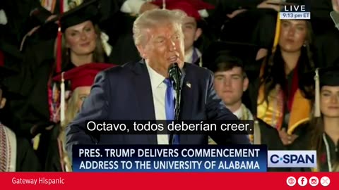 Trump in Alabama: "Break Limits, There’s No Age for Making History"