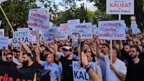 They want an IsIamic caIiphate. Berlin is lost.