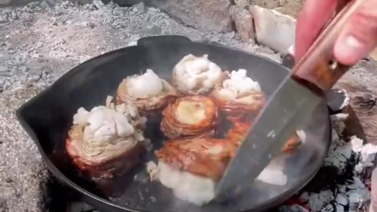 Doğada Kokoreç Çevirme - kokoreç in nature