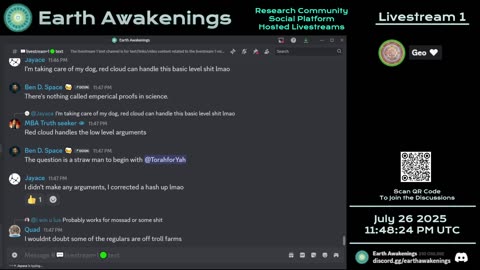 Earth Awakenings - Livestream 1 - #3319