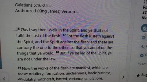The Fruit of the Spirit