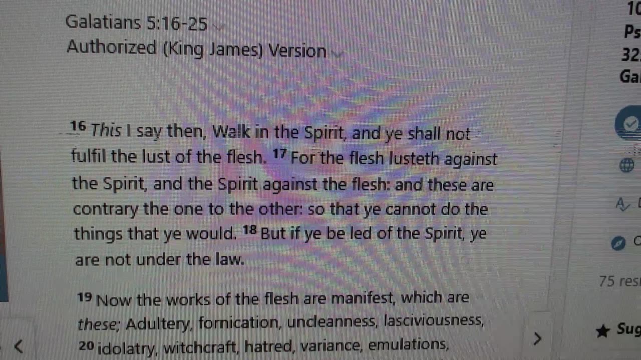 The Fruit of the Spirit