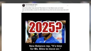 Fact Check: New Balance Did NOT End '$22 Million Contract' With Simone Biles