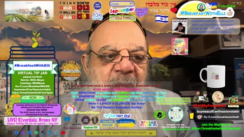 SHOW NOTES: Breakfast with Elli - s7e2575 - WEDNESDAY - 10 Elul 5785- 3 September 2025
