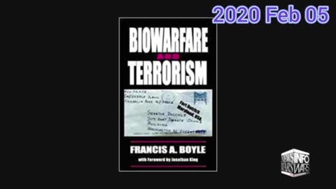 Must Watch - Covid Origins - Dr Francis Boyle 2020 Feb 05