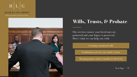 Hamud Law Group – Wills, Trusts & Probate Services