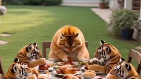 Cat's funny video