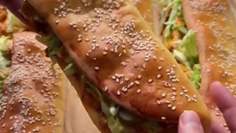 King-Size Burger Bread – Soft, Fluffy & Perfect for Stacking!