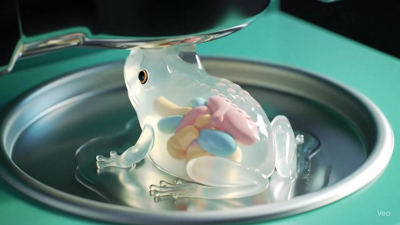 You won't believe what's coming out of this ice cream machine.