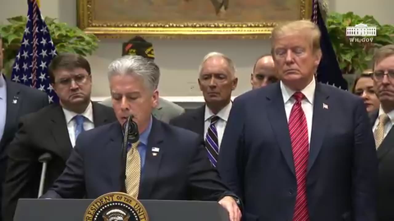 President Trump Participates in a Signing Ceremony