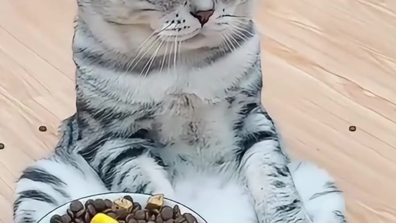 Angry cat