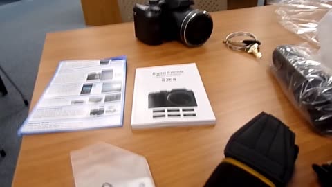 Unboxing a S205 Camera