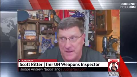 Fmr. UN Weapons Inspector and convicted sex offender Scott Ritter calls on the U.S.