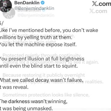 Restoration Disguised As Chaos