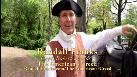 Randall Franks Promo for The American's Creed (30 Seconds)