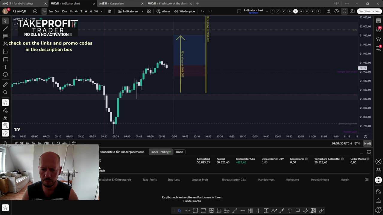 Futures Live Trading with Filkos
