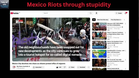 Mexico Riots through stupidity