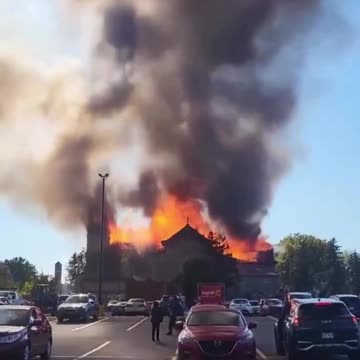 Another Church In Montreal Burned Down
