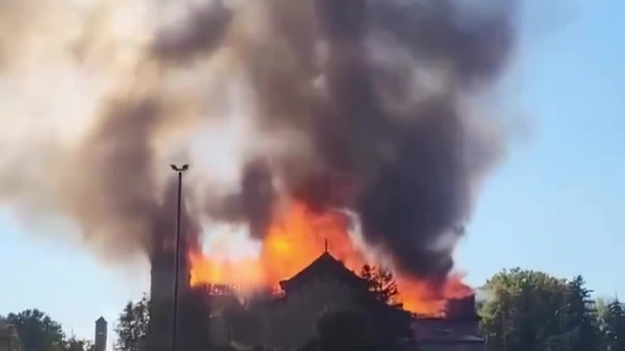Another Church In Montreal Burned Down