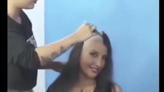 Headshave by razor