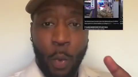 Man gives shout out to the Afghanistan who shot the National Guardsmen and says