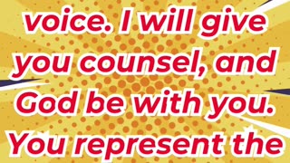 “A Call to Listen and Lead Well” exodus 18:19. #shortvideo #youtubeshorts #ytshorts #yt #youtube