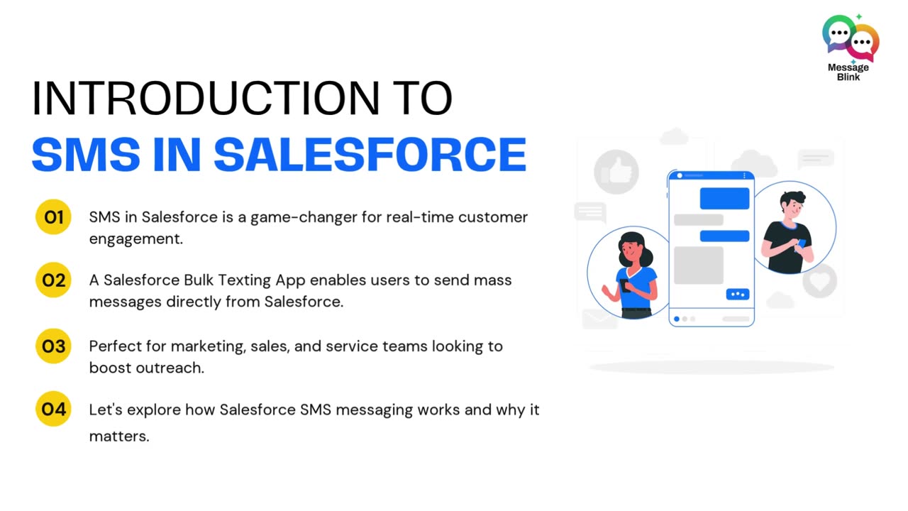 Salesforce Bulk Texting App