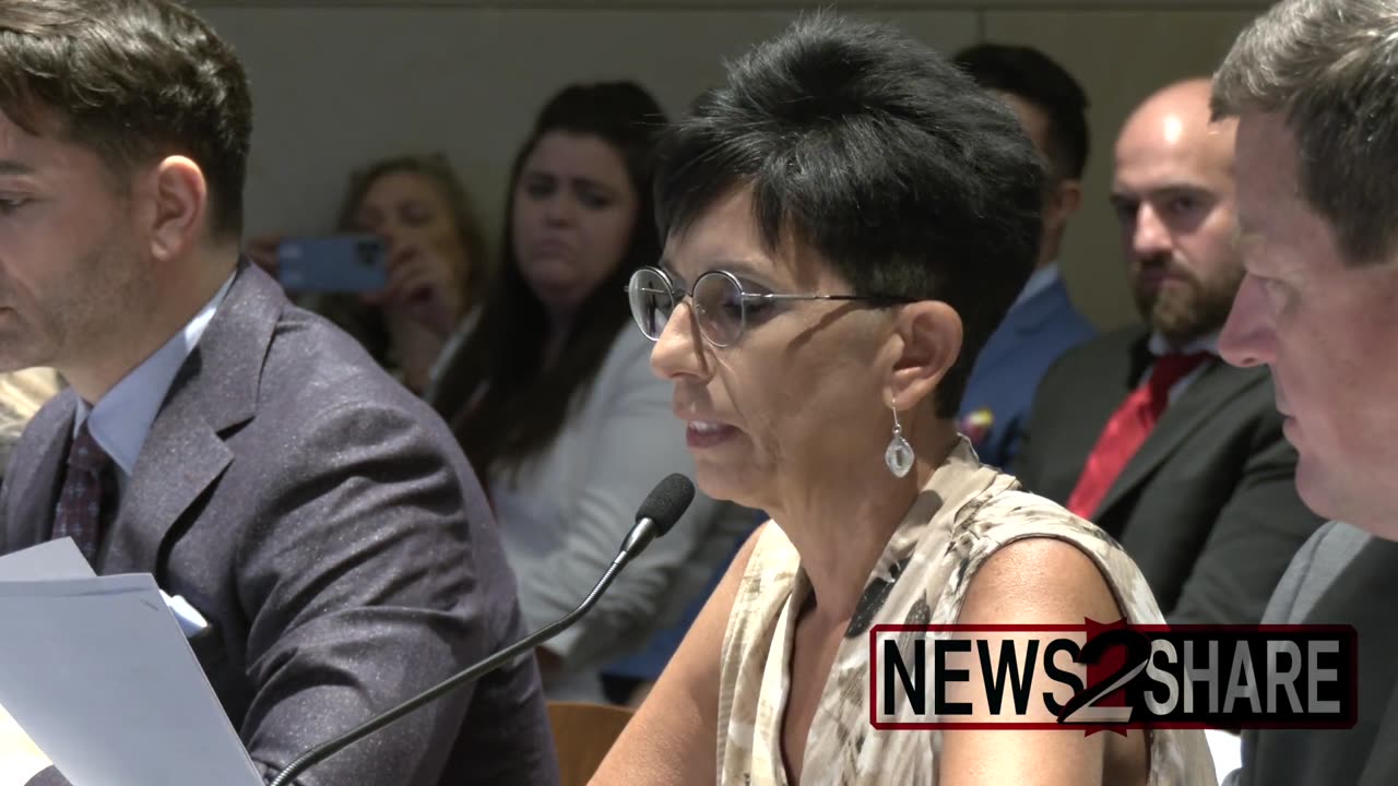 J6 Matthew DePerna's aunt Congressional Field Hearing 6/13/23 *graphic*