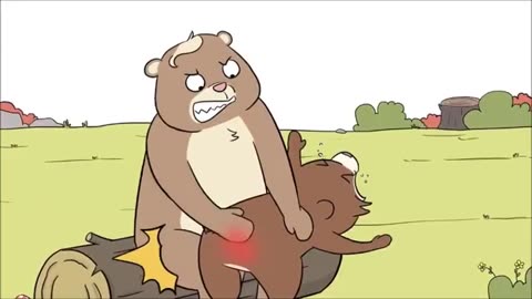 A Story Of My Life - Bear Cub Enjoys Swimming in the Pool - Spanking
