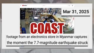 Fact Check: Video Of Shelves Crashing On Store Clerk Does NOT Show Russian Quake --- Myanmar 2025