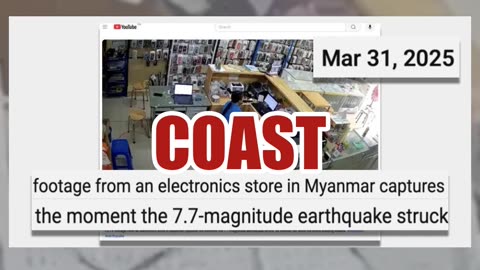 Fact Check: Video Of Shelves Crashing On Store Clerk Does NOT Show Russian Quake --- Myanmar 2025