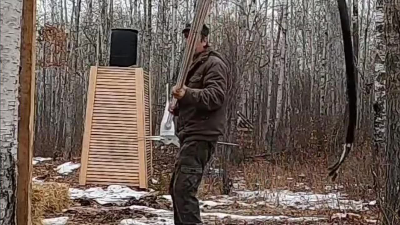 Threading Power Cable Through Pipe_ Easy Woodwork Setup! #homesteading #offgrid