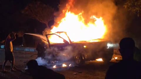 Israeli terror bombing of another car kills 2 - injures up to 4