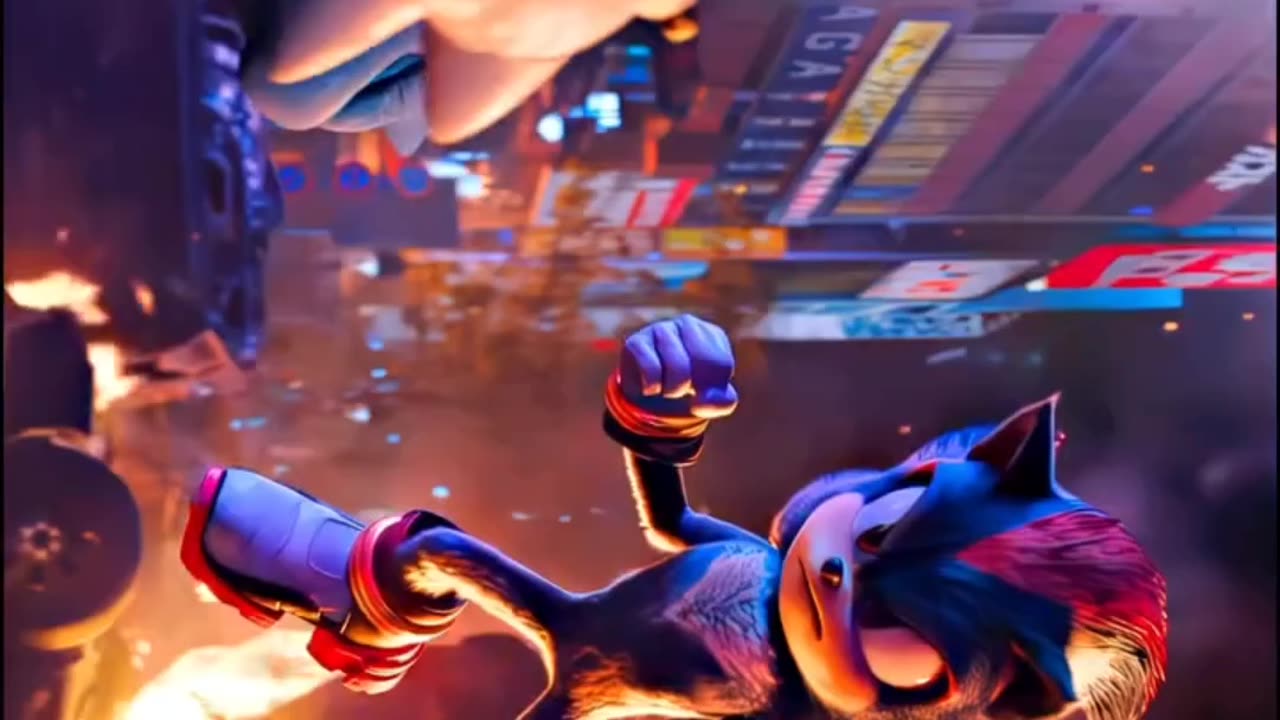 SONIC THE HEDGEHOG MOVIE CLIP!!