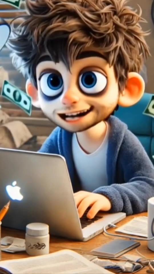 3D animation made with Blender