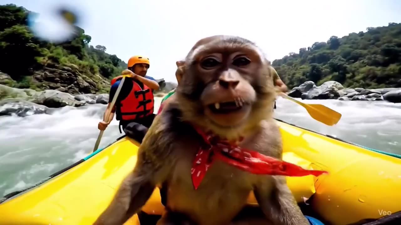 Monkey Travlling
