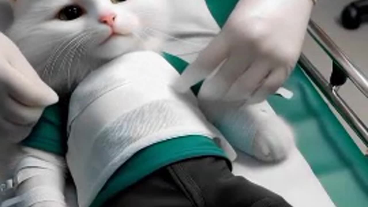 Dog rescue the cat after accident part 4