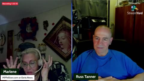 "Lines In The Sky" Russ Tanner on Eerie News with M.P. Pellicer