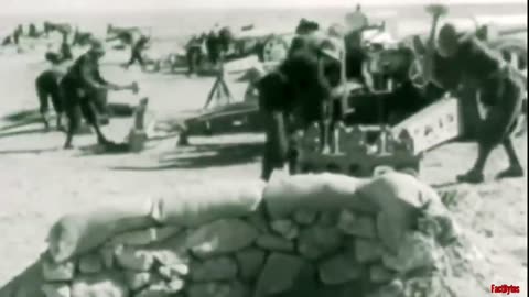 When British Tanks First Encountered Flak 88s at Halfaya Pass - June 1941