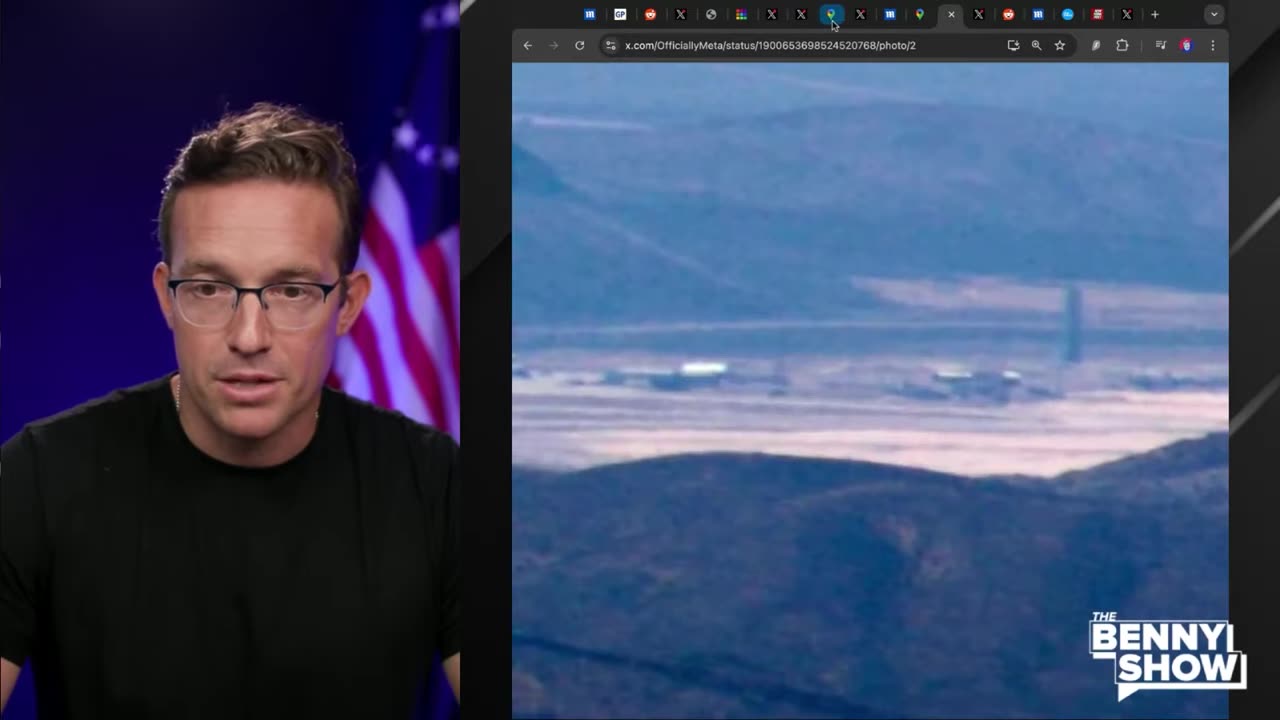 Satellites Discover Mysterious MASSIVE Triangular Tower At Area 51