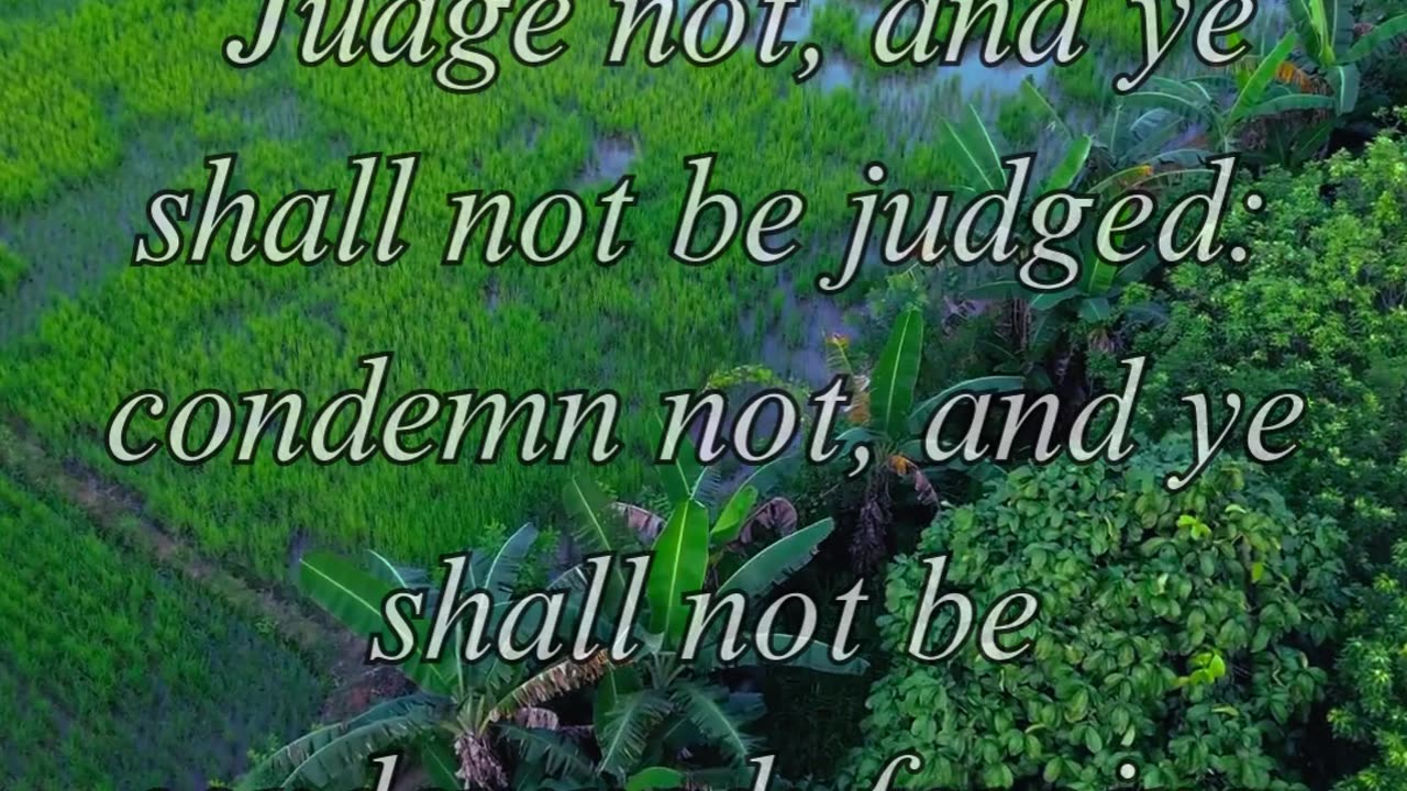 Luke 6:37