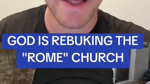 God is rebuking "Rome" empire