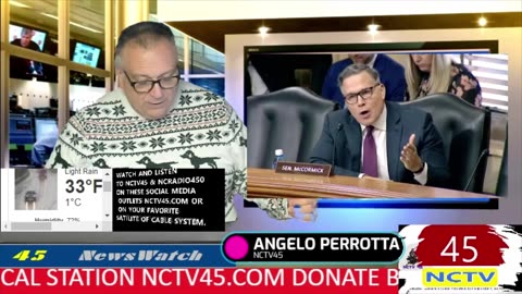 NCTV45 NEWSWATCH MORNING FRI JAN 2 2026 WITH ANGELO PERROTTA