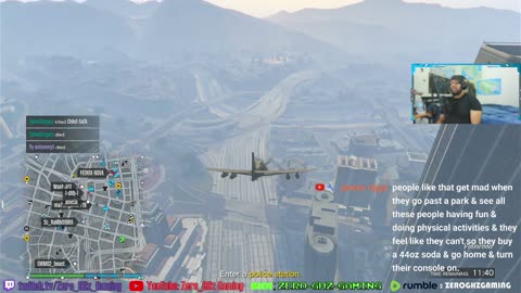 (⸨🔴⸩) GTA ONLINE - 🛩 UNF💣RGIVEN SKIES OF LS🔥 Ep.47